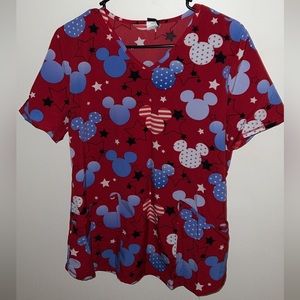 Mickey Mouse Scrub Top!